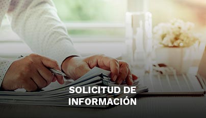 Ir a solicitud de información