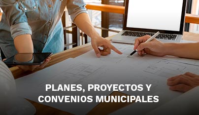 Ir a planes, proyectos y convenios municipales