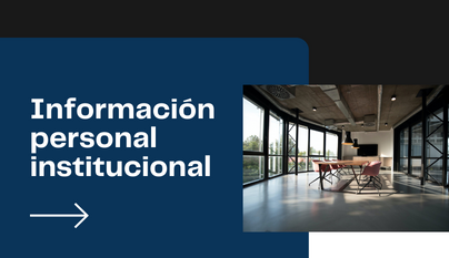 informacion personal institucional